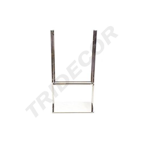 [009739] Porta poster regolabile A4 con base rettangolare