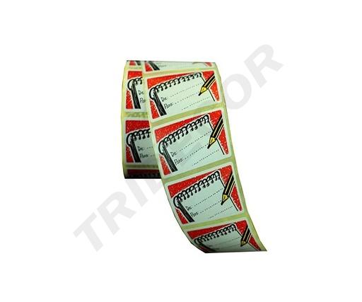 [014495] 折扣贴纸 '起始价：' '优惠价：' 5.5X3cm 500卷