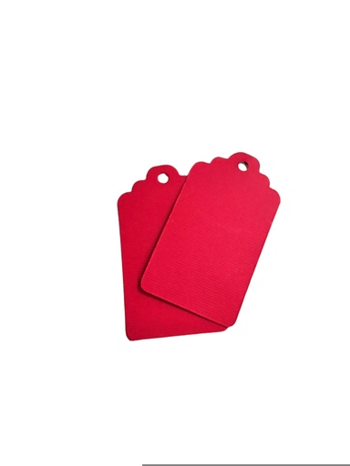 [0141026RJ] Etiqueta de Preço Vermelha 3,1x5 cm 100 unidades
