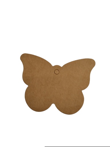 [0141022HA] 蝴蝶吊牌Etiqueta Troquelada Forma Mariposa Grande 6.5x4.5 大蝴蝶形状标签6.5x4.5