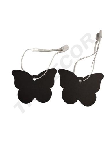 [0141023NG] Etichetta sagomata a farfalla 4,5X3,5 cm 100 pezzi/pacco