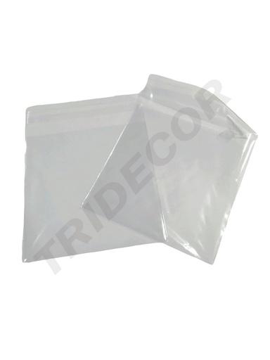 [014807] 带有粘性翻盖的塑料袋 24X26+3 厘米