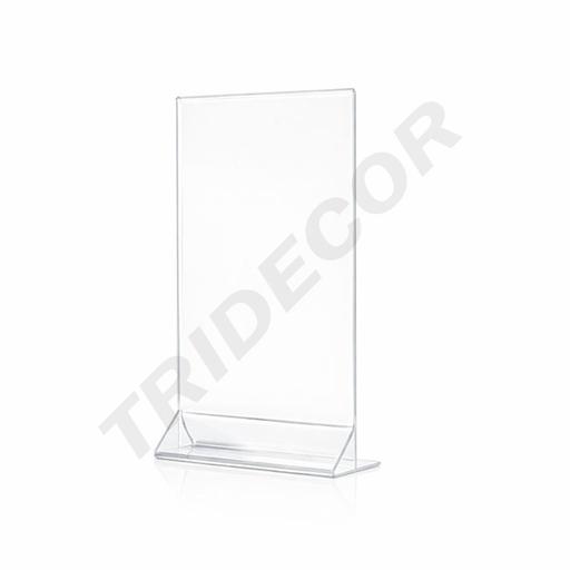 [007133] Acrylic Poster Holder A5 25.5X15X6cm