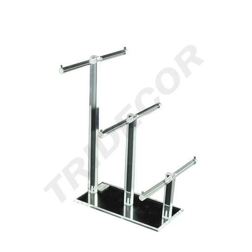 [007226] 三层亚克力项链架Expositor Metacrilato para Pulseras 3 Alturas 20/caja