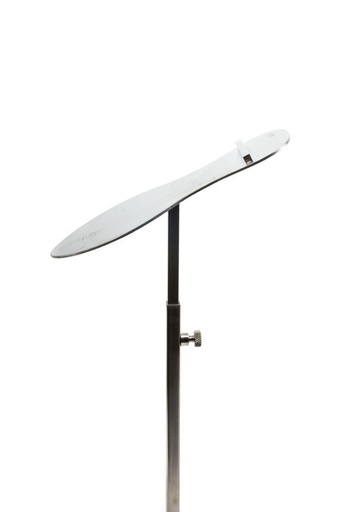 [009760] Soportede exhibición de zapatos de acero ajustable para tiendas