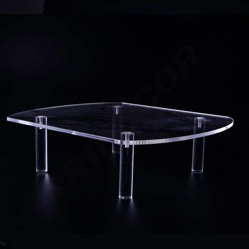 [007214] 透明亚克力桌子小号Expositor Acrílico Grande Planta 10/caja