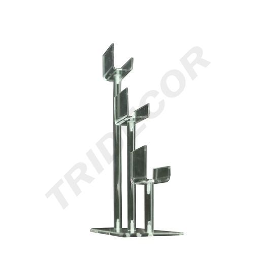 [007232] Suport de acril pentru portofele și portmonee, 3 înălțimi