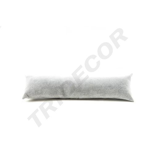 [009253] Coussin pour bracelets, velours gris, 28X8X6 CM