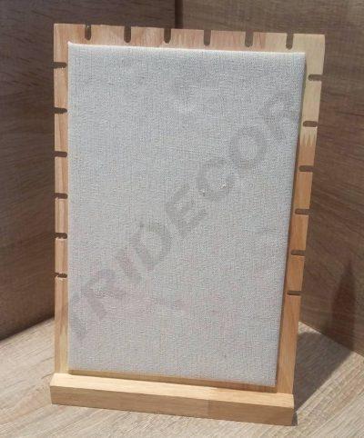 [0091015] 亚麻木手链展示 Expostior Pulsera Madera Lino 