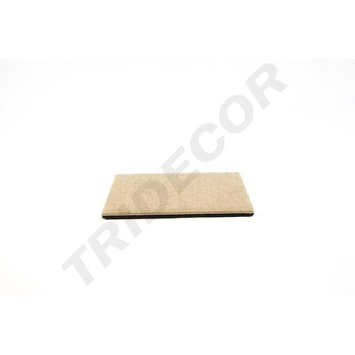 [009347] Base Reversible Bicolor Para Exposición De Joyas 28x18x1.5 cm