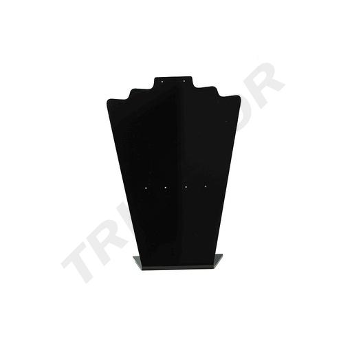 [007218] 黑色亚克力项链和耳环展示架