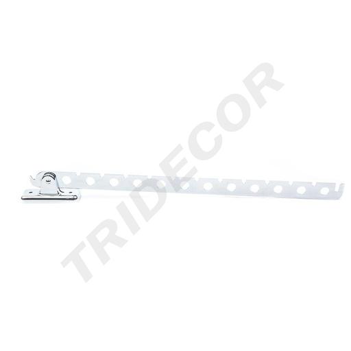 [002134] Braccio espositivo forato da 43 cm per parete
