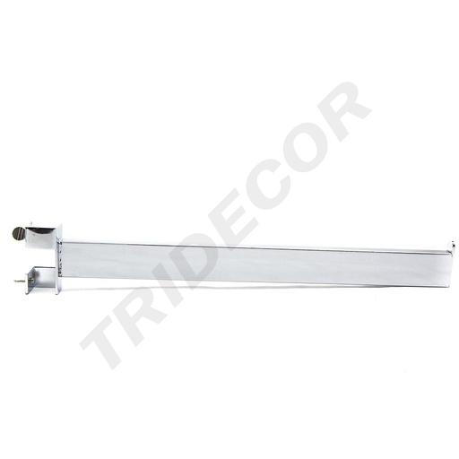 [002275] 方管直挂蝴蝶片Colgador Tubo Rectangular para Tubo Cuadrado Con Tope 40cm