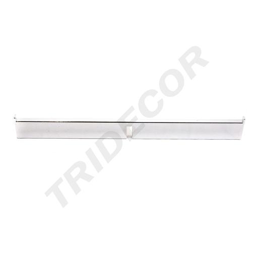 [002154] 电镀双鱼尾扁管托 40cm Colgador para Percheros de Tubo Rectangular 