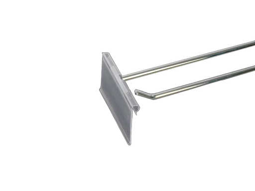 [001171] 双层加厚镀铬挂钩带价格持有者 适用于直尺/网格 35cm 8mm