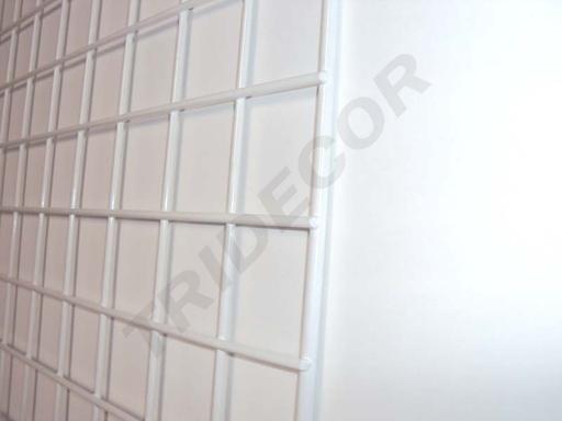 [033123] 圆角白色网片Malla Metal Blanca Simple 120X150cm