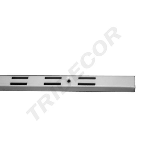 [006206] Slotted Zipper System for Stores, White Color, 240cm