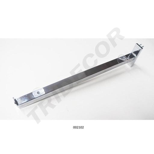 [002102] Support de verre/étagère pour système à glissière 40cm