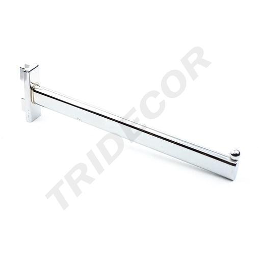 [002043] Perchero Recto Para Sistema De Cremallera 1 Bola 30 Cm