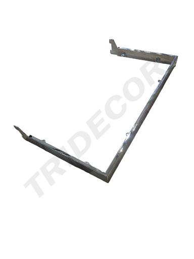 [006518] Barra con cerniera cromata 60X30cm