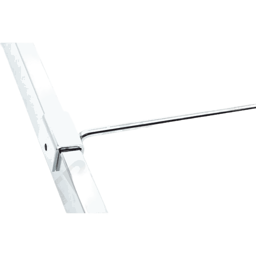 [001045] 电镀卡扁管钩Cromado Gancho para El Tubo Rectángulo 25cm 6mm 200 Pcs/caja