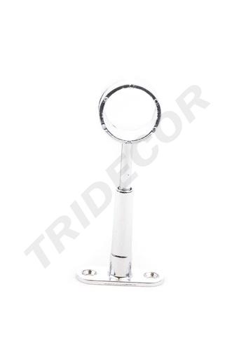 [006183] Supporto per tubo da 25mm ancorato alla parete