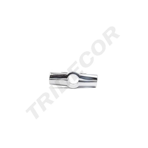 [006027] 25mm 圆管四个连接口 Unión para Tubo de 25mm 4 Salidas 130/caja