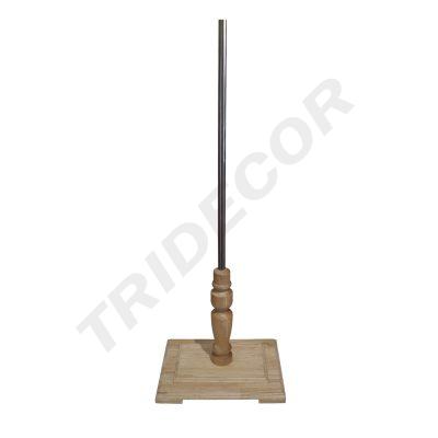 [6041213] Base Para Bustos Color Madera