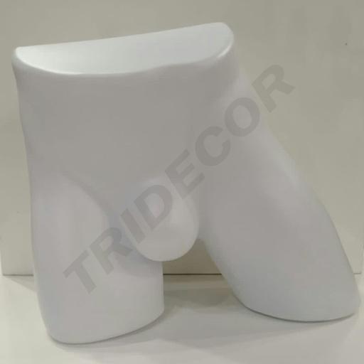 [040394] Expositor Cadera Blanco para Ropa Interior Masculina