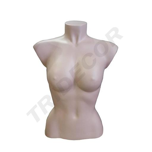 [040798] Busto femminile corto, colore carne