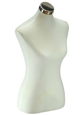 [040134] Busto De Mujer Tela Blanca