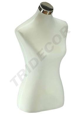 [040134] Busto di donna, tessuto bianco