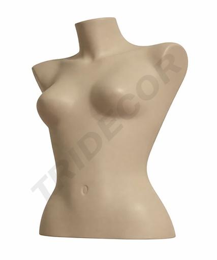 [041006] Plastic Woman Bust Flesh
