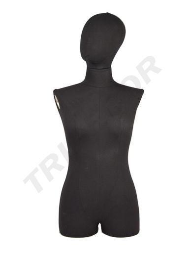 [040074] 黑色女性半身像 BUSTO MUJER NEGRO IGUAL 041191