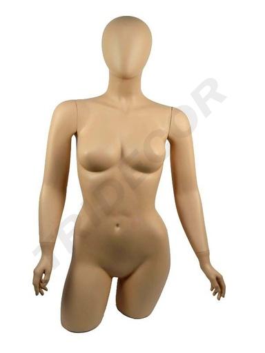 [040020] Busto Femenino Completo Color Carne