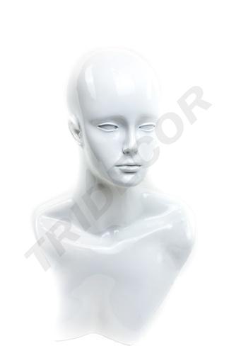 [040577] 明亮白色女人头