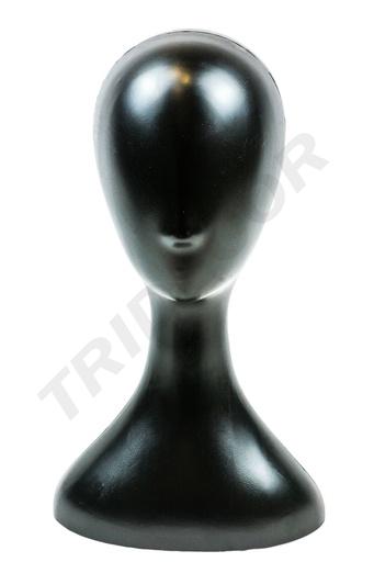 [040882] Cabeza de Plástico Color Negro