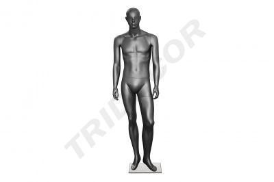 [041198] Manechin masculin negru lucios