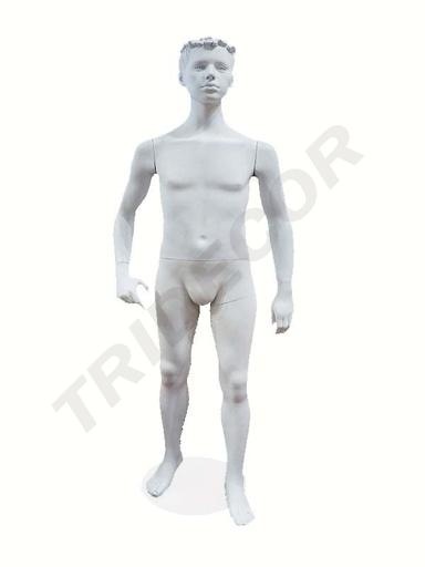 [040306] Manichino bambino con volto bianco opaco