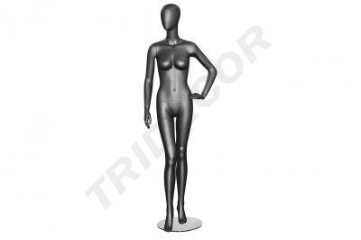 [041200] Maniquí Femenino De Color Grafito