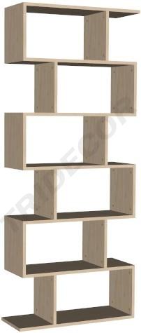 [0271003] Scaffale in legno 120x40x180 cm Vari colori