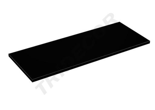 [045600] Schwarze Holzregale 90X40CM Stärke 19MM