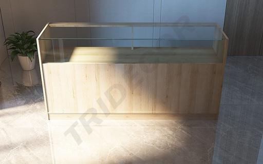 [0270003/O] Mostrador con Cristal Varios Colores 180x50x90 Cm