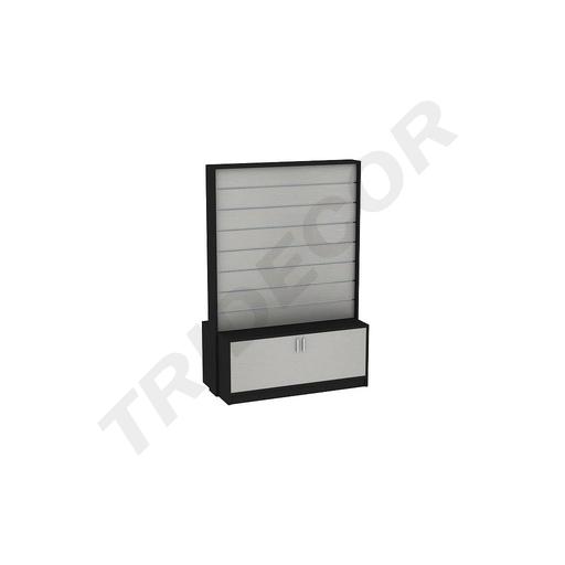 [045280] Display gondolă pe două laturi cu mobilier