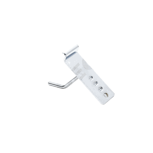 [001062] Haken für genutete Aluminiumleiste 5 cm 4 mm