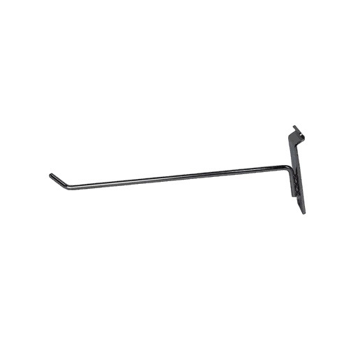 [001607] 卡细槽电镀铝板钩 Gancho Cromado para Aluminio 4mm 20cm 200/caja