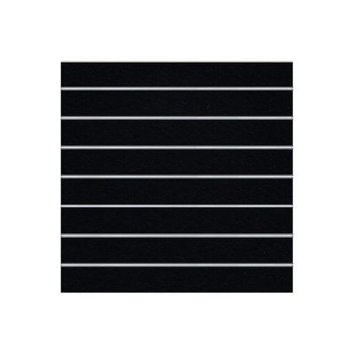 [045011] Panel De Lamas Negro 120x120 Cm 7.5 Guías