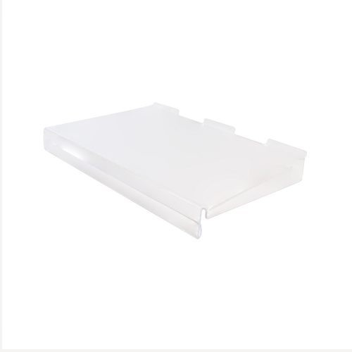 [007021] Vassoio in acrilico per pannello a doghe 40x40 cm