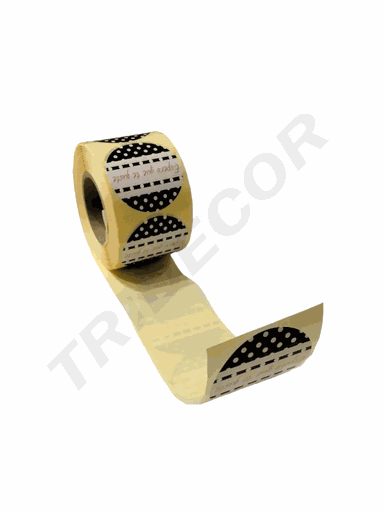 [014055] Pegatina Espero que te guste el fondo negro 500 rollos