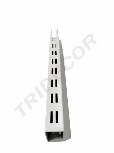 [006186] 白色加高柱40cm extensionBlanco 40cm 10/caja
